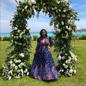 FashionNova Wings Of A Feather Maxi Dress XL